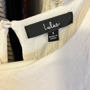 Lulus White Dress